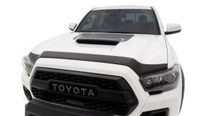 Toyota Tacoma Hood Deflector - Front - Husky Liners - Aeroskin Low Profile - Matte Black - `16-`23
